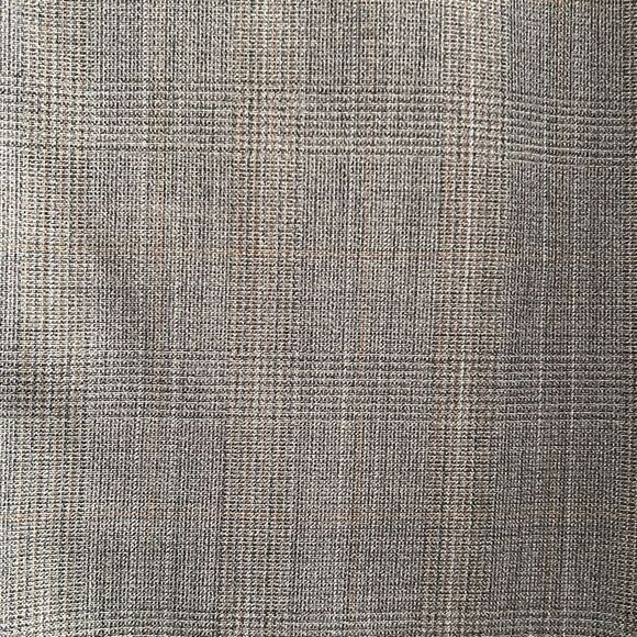 Men's Gray Glen Plaid Flat Front Mid-Rise Dress Pants Size 42 - Picture 5 of 5